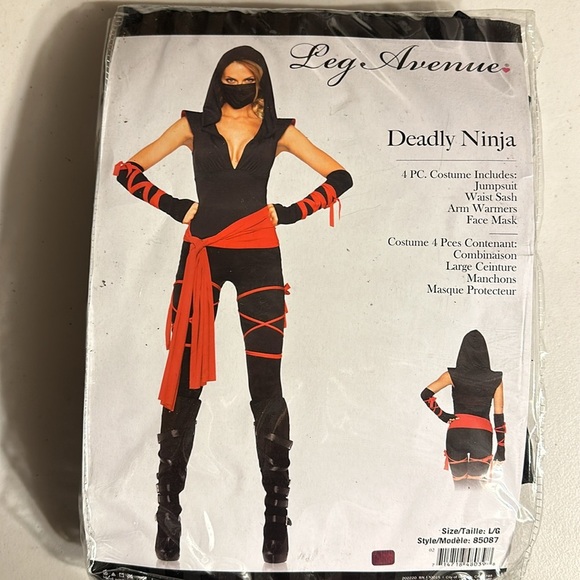 Deadly Ninja Costume - Picture 7 of 8